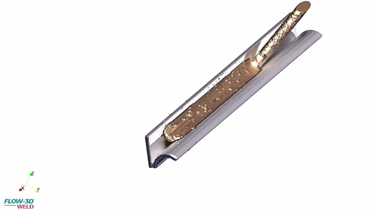 Laser Brazing Copper onto Steel