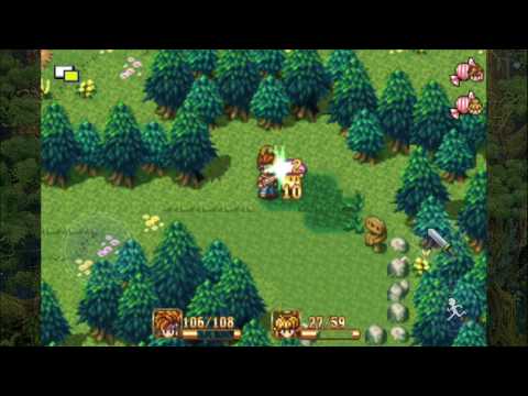 Secret of Mana Ep. 2 Gaia's navel and the Haunted forest.