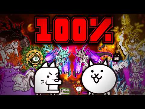 I Spent a YEAR Trying to 100% The Battle Cats