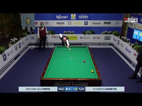 Porta Gianluca VS Giaretta Marco - 21° Campionato Italiano Città di Arco