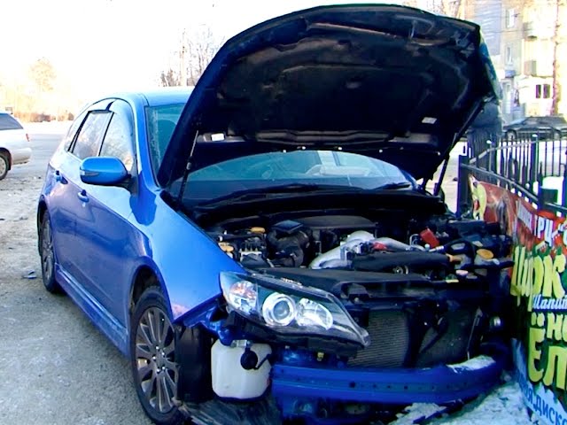 Череда дорожных аварий