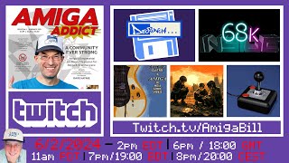 REPLAY: Commodore Amiga - Virtual Demoparty in The Amiga Saloon, Amiga News, New Games & More! Bring