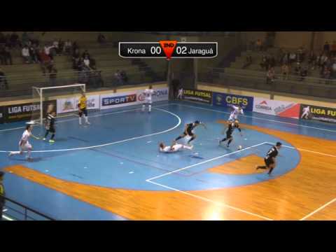Krona 3 x 4 Jaraguá | Liga Futsal 2014