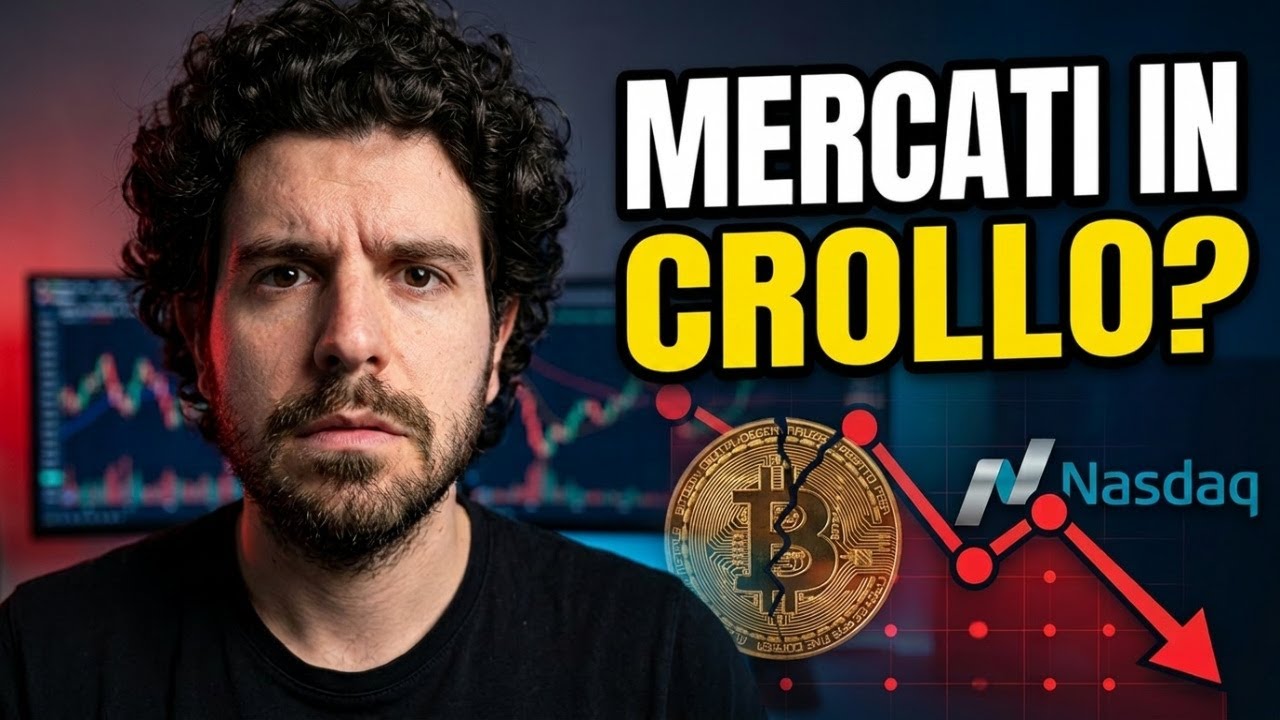 I mercati USA non reggono | Bitcoin crolla