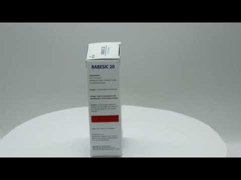 Rabesic 20 Rabeprazole Injection I.p, Packaging Size: 1 Vial
