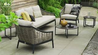 Apple Bee Milou lounge tuinbank - 3 zits - 203 cm