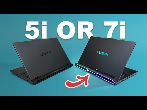 Lenovo Legion Pro 7i VS Pro 5i - One for Pros, One for the People
