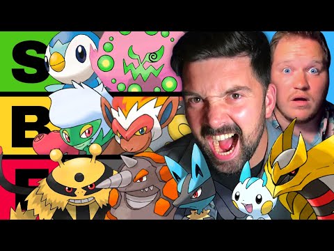 Ranking All 107 Sinnoh Pokémon from BEST to WORST!