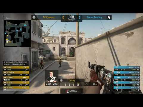 CS:GO - Smart round by G2 vs Ghost