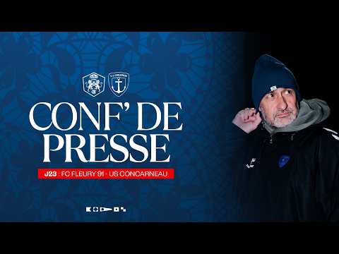J23 I Conférence de Presse : FC Fleury 91 - US Concarneau