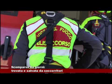 Donna scomparsa da giorni, trovata e salvata da soccorritori 08.10.2015