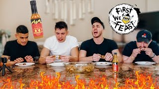 EATING THE WORLD'S HOTTEST WINGS