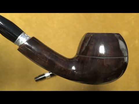 Pipa Brebbia 75° Anniversario  Noce - filtro 9mm