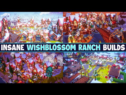 These Wishblossom Ranch Builds are AMAZING! HOW??? Disney Dreamlight Valley.