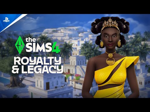 The Sims 4 - Royalty & Legacy Dynasty Gameplay Trailer | PS5 & PS4 Games