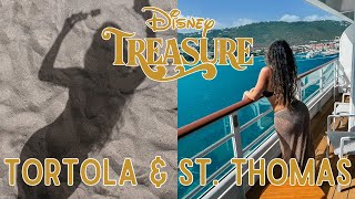 Exploring Tortola & St. Thomas on the Disney Treasure
