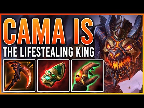 CAMAZOTZ WITH THIS LIFESTEAL BUILD NEVER DIES! - Solo Grandmasters Ranked Conquest Season 9