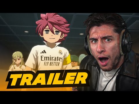 SHYRO FALLS OUT IN FRONT OF INAZUMA ELEVEN VICTORY ROAD TRAILER