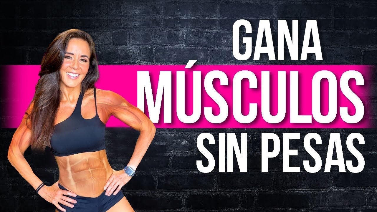 ¿CÓMO GANAR MASA MUSCULAR SIN PESAS?  RUTINA COMPLETA EN CASA PARA CADA DÍA DE LA SEMANA