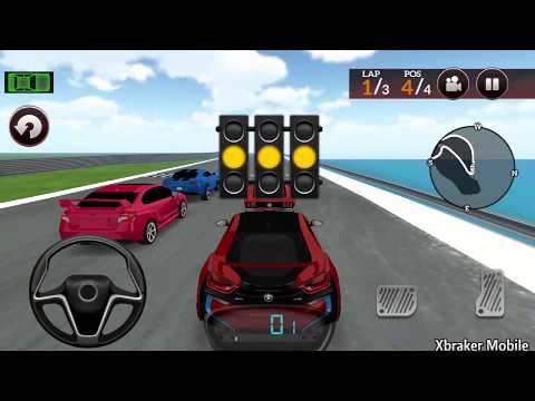 Drive for Speed Simulator: Red Icar Driving Race Mode Missions 8, 9 and 10 Completed - AndroidGame