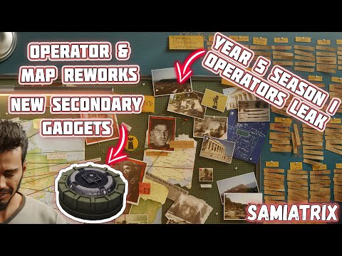 Y5S1 Operator and Loadout LEAKED! Operator & Map REWORK LEAKED (but is it real??)-Rainbow Six Siege
