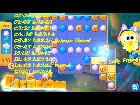 Fishdom level 2341 to 2350 S