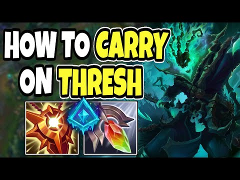 Challenger Thresh shows you how to DOMINATE LANING - Thresh support Commentary