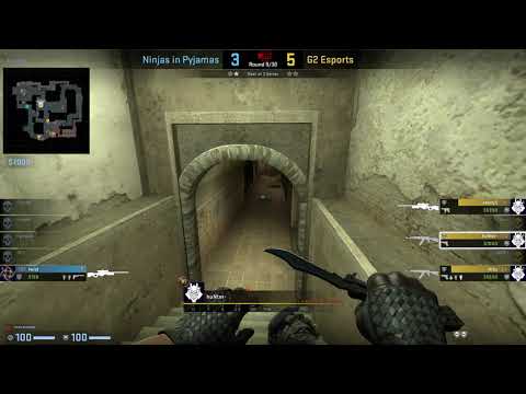 CS:GO POV Demo G2 huNter- (26/17) vs NiP (de_mirage)