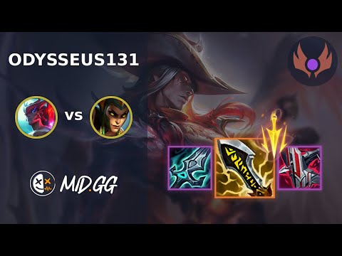 MID.GG: [ Odysseus131 ] Yone MID vs Cassiopeia | EUW MASTER | LOL Season 2025