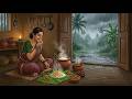 Rainy Day Village Life ️ Cooking Eating Relaxing Monsoon Ambience