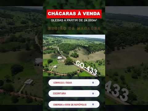 Glebas à venda em Nerópolis/GO #neropolis #chácara #rural