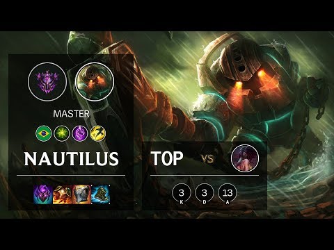 Nautilus Top vs Akali - BR Master Patch 10.10