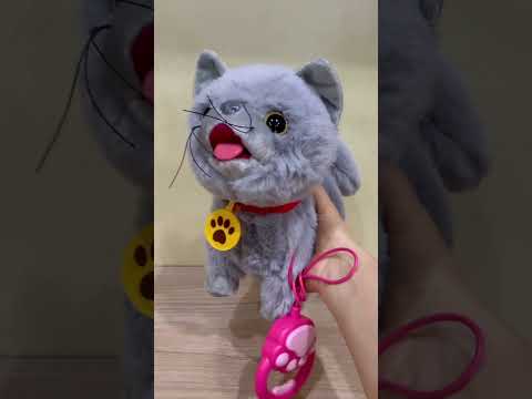 фото интерактивный котёнок на поводке, русские песенки, повторяет,ходит, реагирует на поглаживание 0