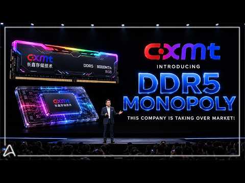 Video Thumbnail: China's CXMT Chips & RAMs Destroyed Nvidia & Samsung's AI Future!