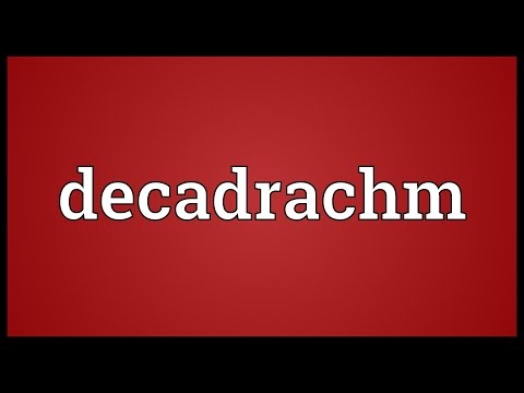 Decadrachm Meaning