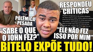BITELO JOGA MERD# NO VENTILADOR E QUEBRA SILÊNCIO SOBRE JOHN SER ACUSADO DE ESCREVER TUDO PARA ELE