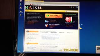HaikuBox AMD Phenom 2.3 Quad running HaikuOS R1A4