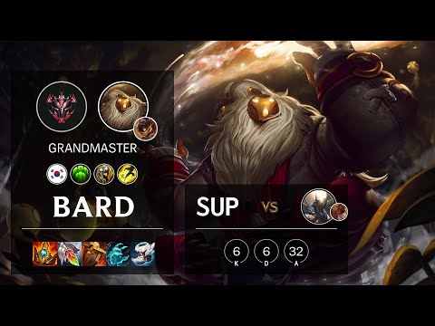 Bard Support vs Pantheon - KR Grandmaster Patch 11.13