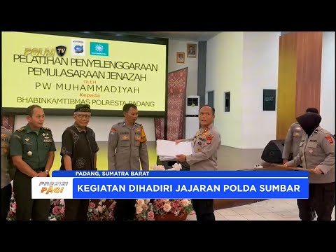 POLDA SUMATERA BARAT LAKSANAKAN PELATIHAN PEMULASARAN JENAZAH
