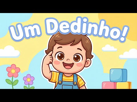 Um Dedinho 👆 | Música Infantil de Partes do Corpo | Canção de Movimento para Crianças