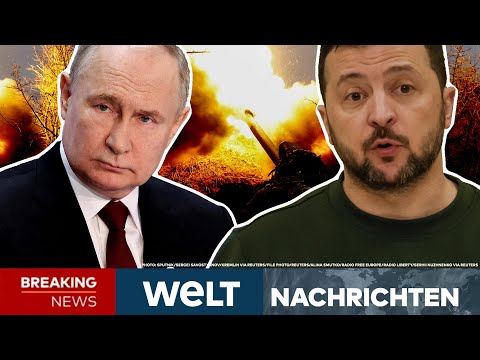 PUTINS KRIEG: Ostfront-Drama! Russen attackieren gnadenlos! Verzweifelter Appell der Ukraine! I LIVE