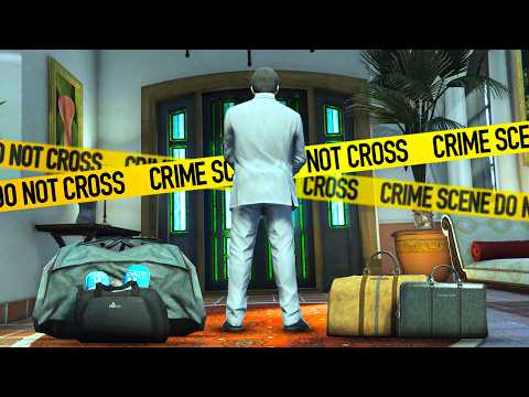 GTA 5 - Michael LEFT His HOUSE and FAMILY - Franklin & Trevor’s Emotional Search!