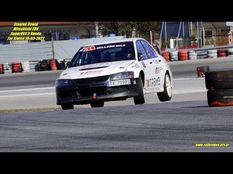 Staniek Dawid - Mitsubishi EVO - SuperOES 3 Runda Tor Kielce 19-03-2022