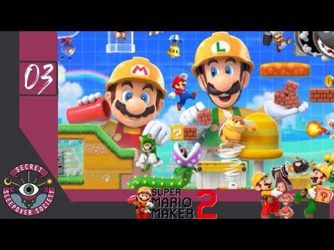 Jacob and Julia Become As Mario in SUPER MARIO MAKER 2 (Part 3)