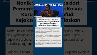 Nanik S Deyang Lolos dari Pemeriksaan Dugaan Kasus Korupsi MBG, Mahfud: Kejaksaan Harus Jelaskan
