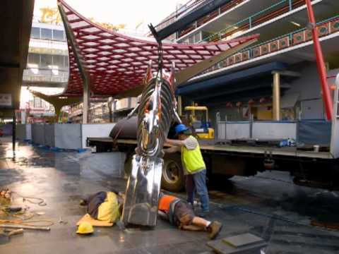Brisbane Chinatown Mall Sculpture Installation, Urban Art Projects