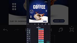 Create Poster Design about Coffee in alight motion 😷😅 #tutorial #posterdesign