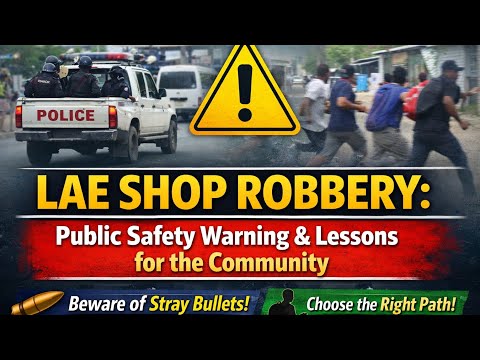 Eriku Robbery in Lae | 29 August 2025 | 6 Suspects Shot Dead, 2 on the Run | PNG 50 Years