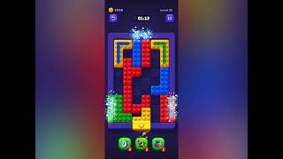 Block Out level 32 board