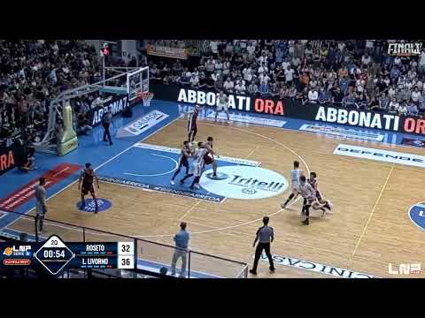 Pallacanestro Roseto - Libertas Livorno GARA 5 Finali Playoff Serie B Nazionale 2023/2024